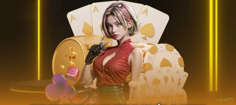 Imagem promocional da experiência de game da rolo777